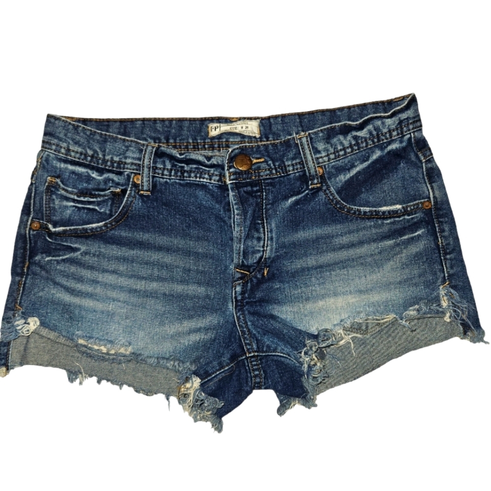 Free People Denim Shorts